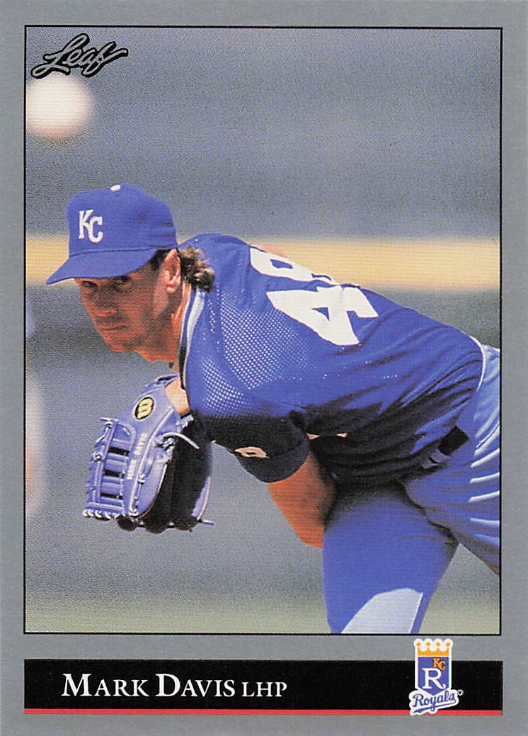 1992 Leaf Baseball Mark Davis #163