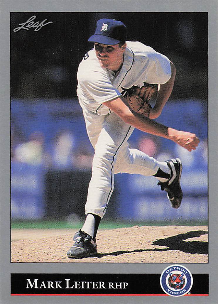 1992 Leaf Baseball Mark Leiter #207