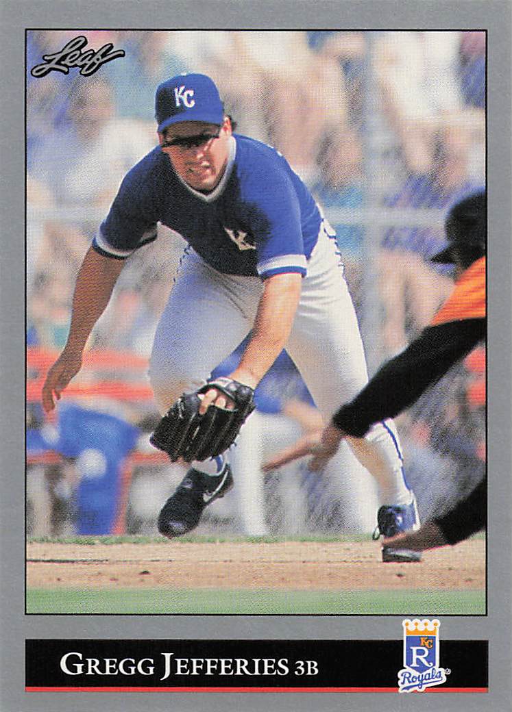 1992 Leaf Baseball Gregg Jefferies #215