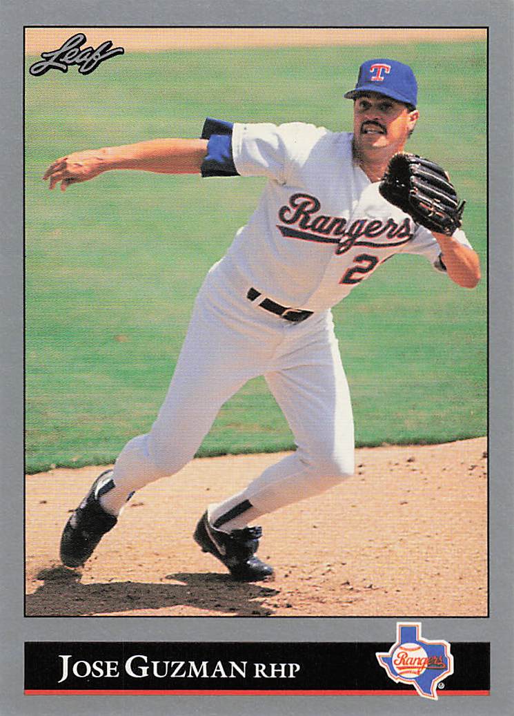 1992 Leaf Baseball Jose Guzman #222
