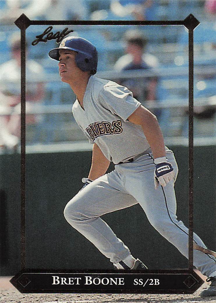 1992 Leaf Baseball Gold Rookies Bret Boone #BC-12