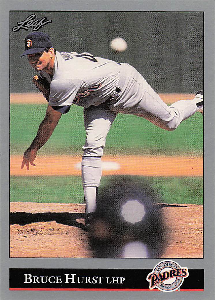 1992 Leaf Baseball Bruce Hurst #216