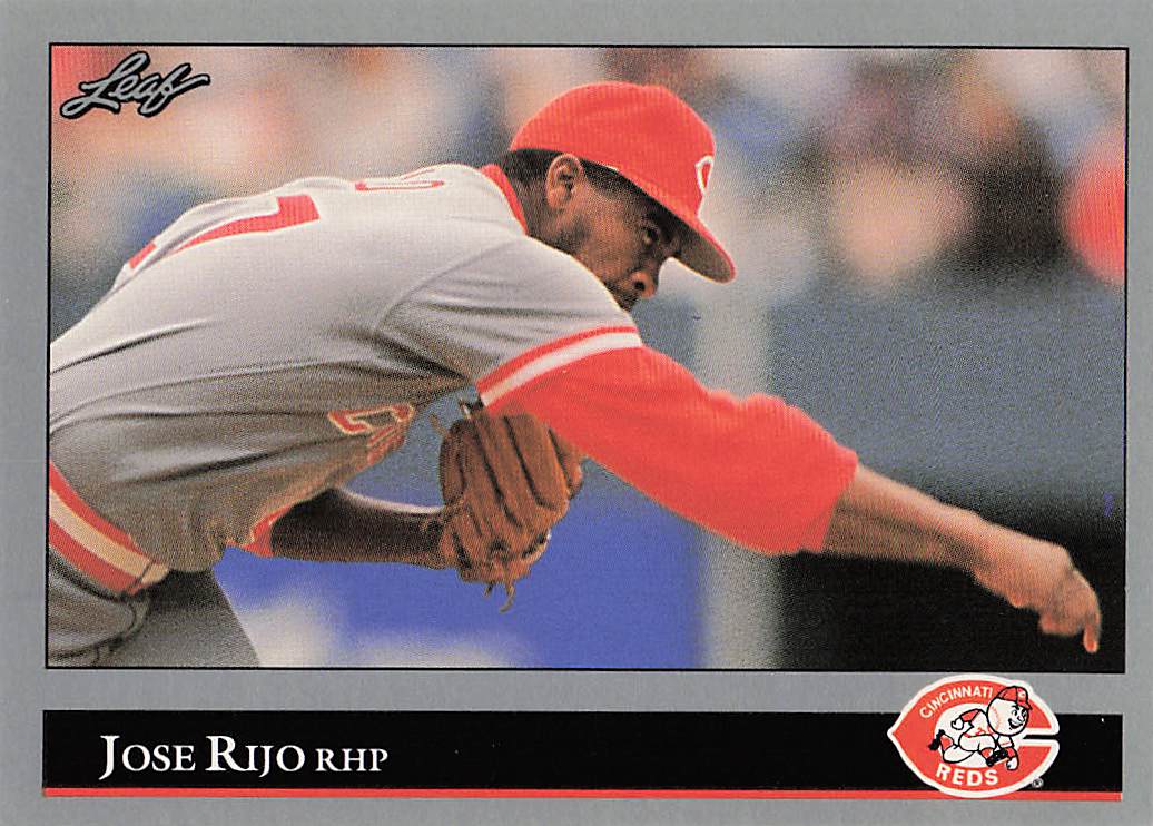 1992 Leaf Baseball Jose Rijo #139
