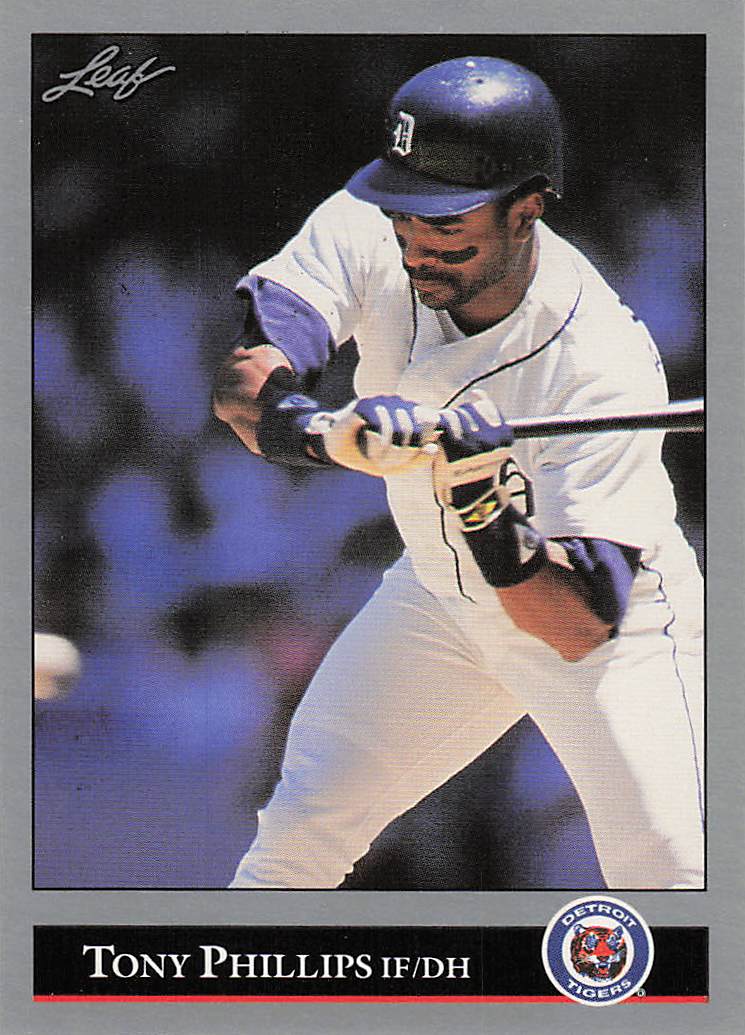 1992 Leaf Baseball Tony Phillips #40
