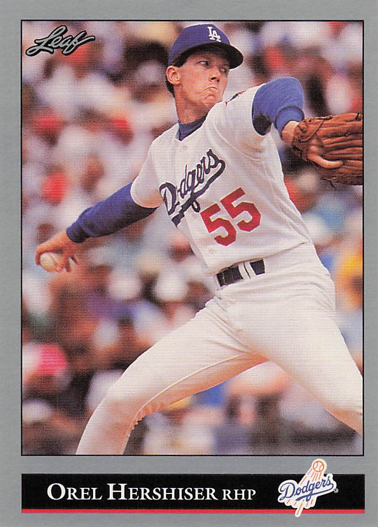 1992 Leaf Baseball Orel Hershiser #81