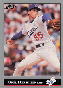 1992 Leaf Baseball Orel Hershiser #81