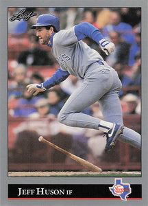 1992 Leaf Baseball Jeff Huson #251