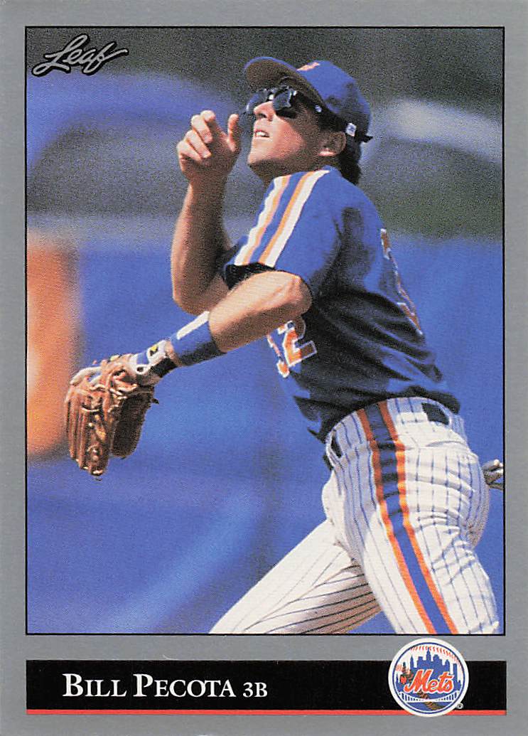 1992 Leaf Baseball Bill Pecota #244