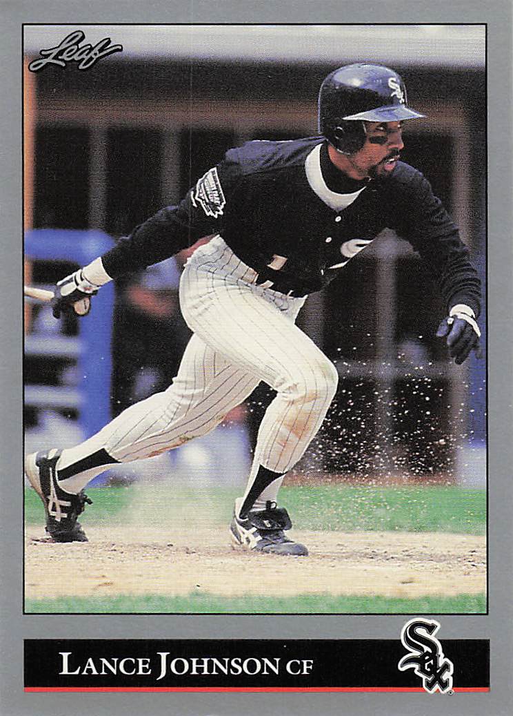 1992 Leaf Baseball Lance Johnson #237