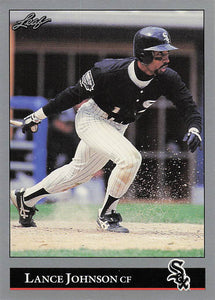1992 Leaf Baseball Lance Johnson #237