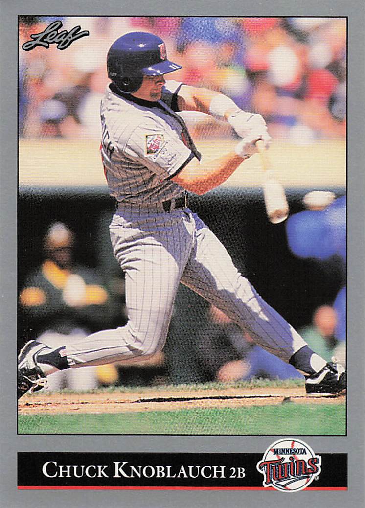 1992 Leaf Baseball Chuck Knoblauch #230