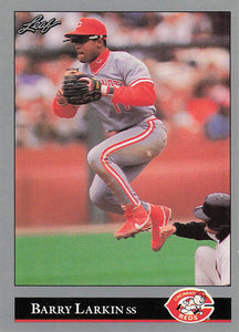 1992 Leaf Baseball Barry Larkin #73