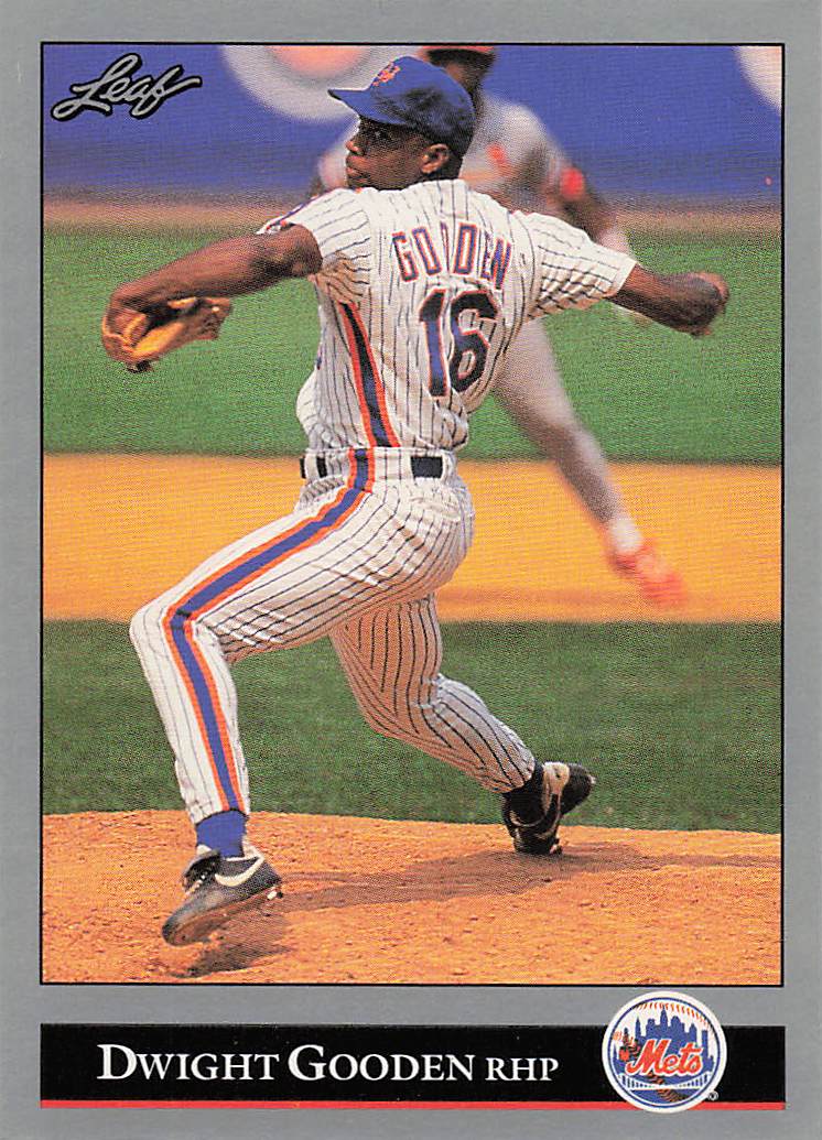 1992 Leaf Baseball Dwight Gooden #112