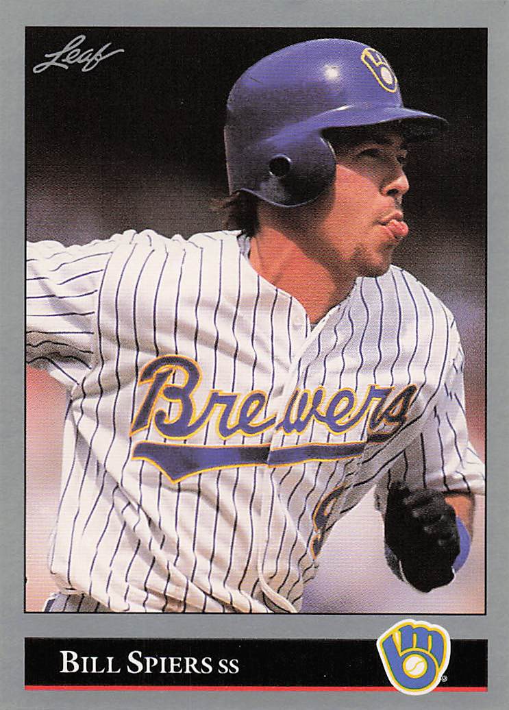 1992 Leaf Baseball Bill Spiers #106