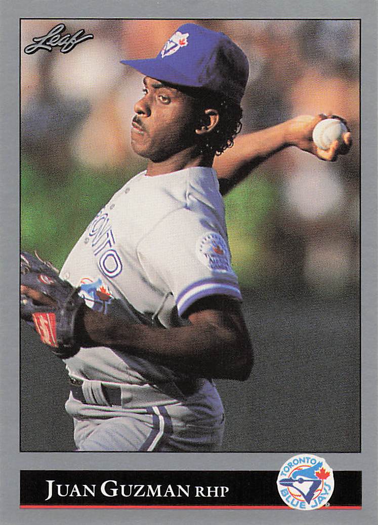 1992 Leaf Baseball Juan Guzman #35 Rookie