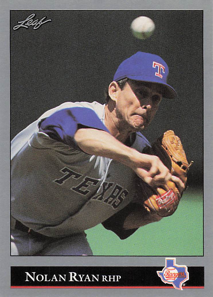 1992 Leaf Baseball Nolan Ryan #41