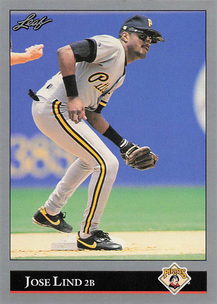 1992 Leaf Baseball Jose Lind #175