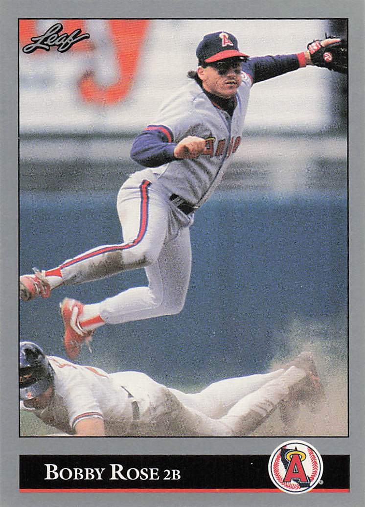 1992 Leaf Baseball Bobby Rose #250