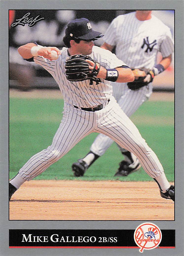 1992 Leaf Baseball Mike Gallego #236