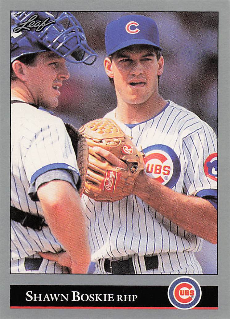 1992 Leaf Baseball Shawn Boskie #162