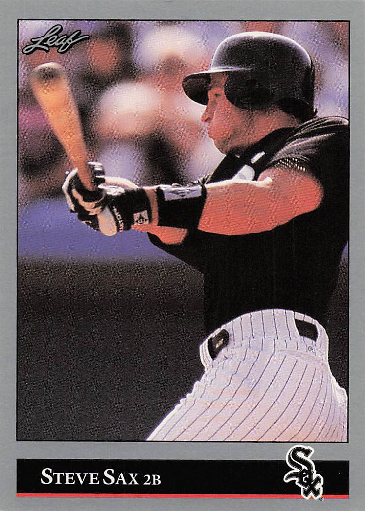 1992 Leaf Baseball Steve Sax #217