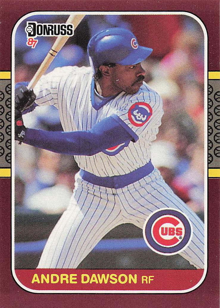 1987 Donruss Opening Day Baseball Andre Dawson #70
