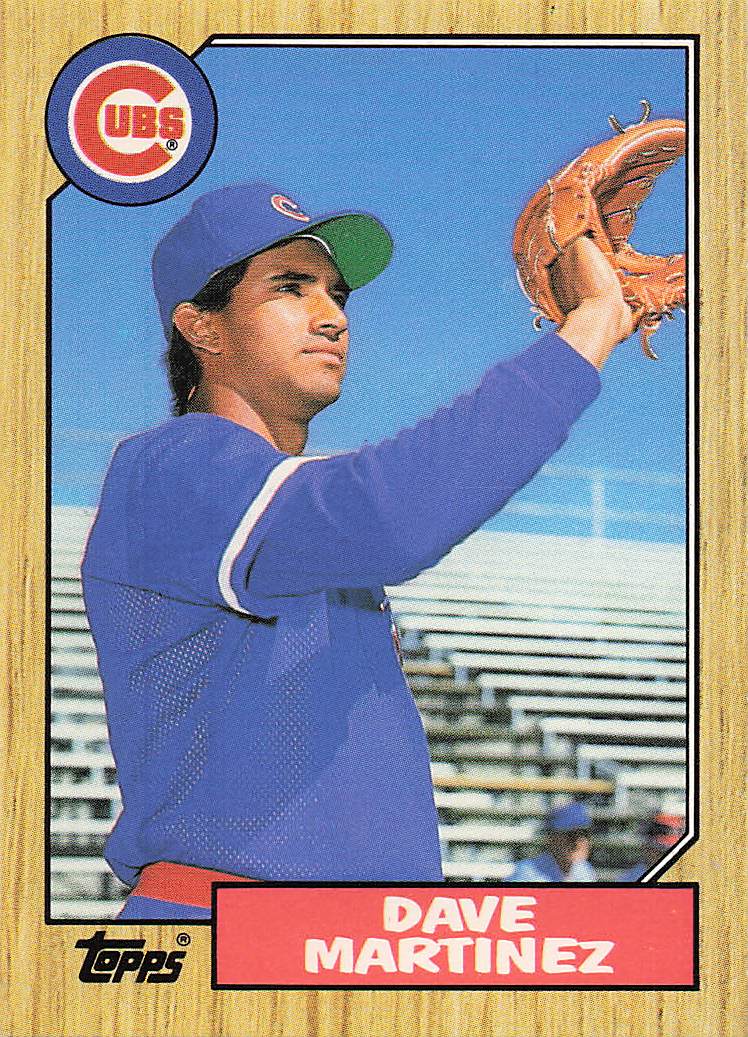 1987 Topps Traded Baseball Dave Martinez #73T