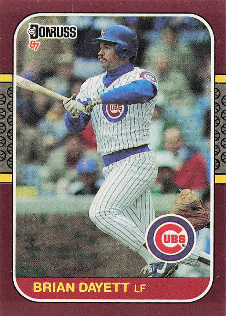 1987 Donruss Opening Day Baseball Brian Dayett #73