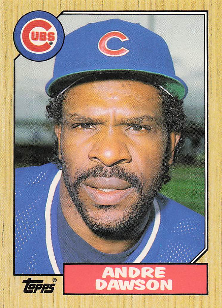 1987 Topps Traded Baseball Andre Dawson #27T