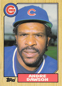 1987 Topps Traded Baseball Andre Dawson #27T