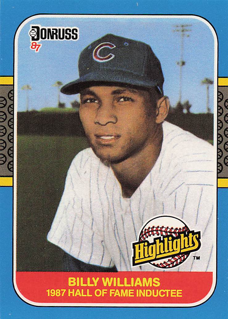 1987 Donruss Highlights Baseball Billy Williams #20