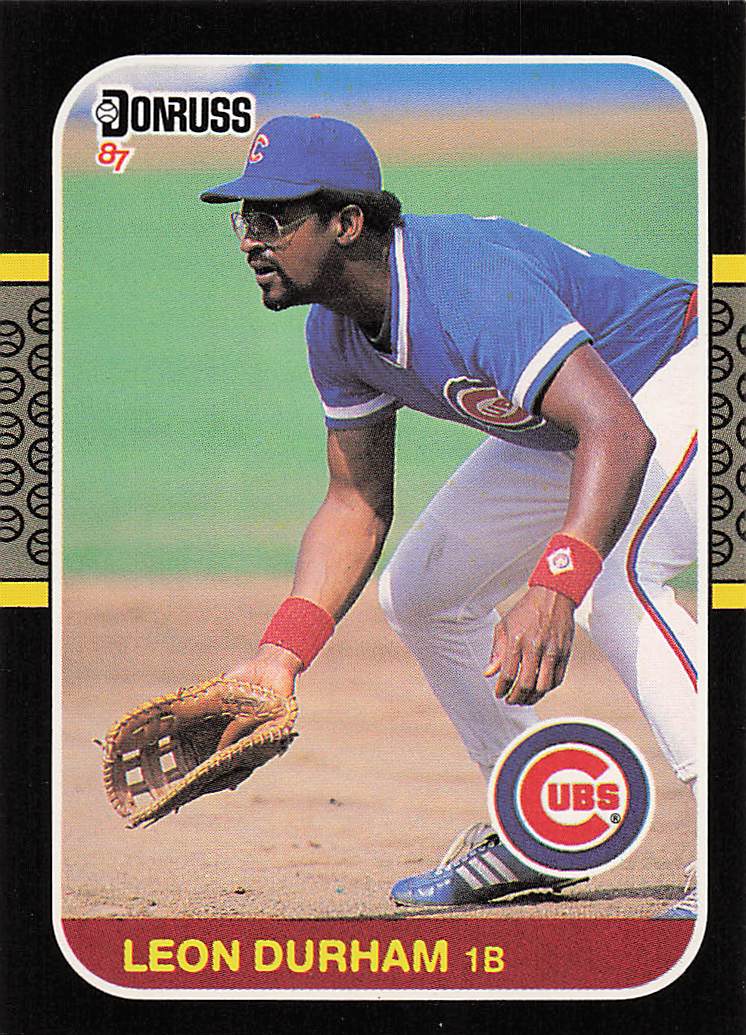 1987 Donruss Baseball Leon Durham #242