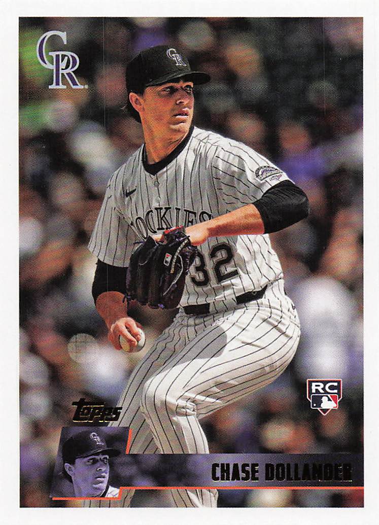 2025 Topps Archives Baseball Chase Dollander #173 Rookie
