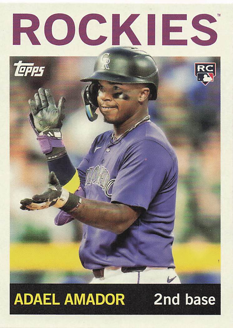 2025 Topps Archives Baseball Adael Amador #82 Rookie
