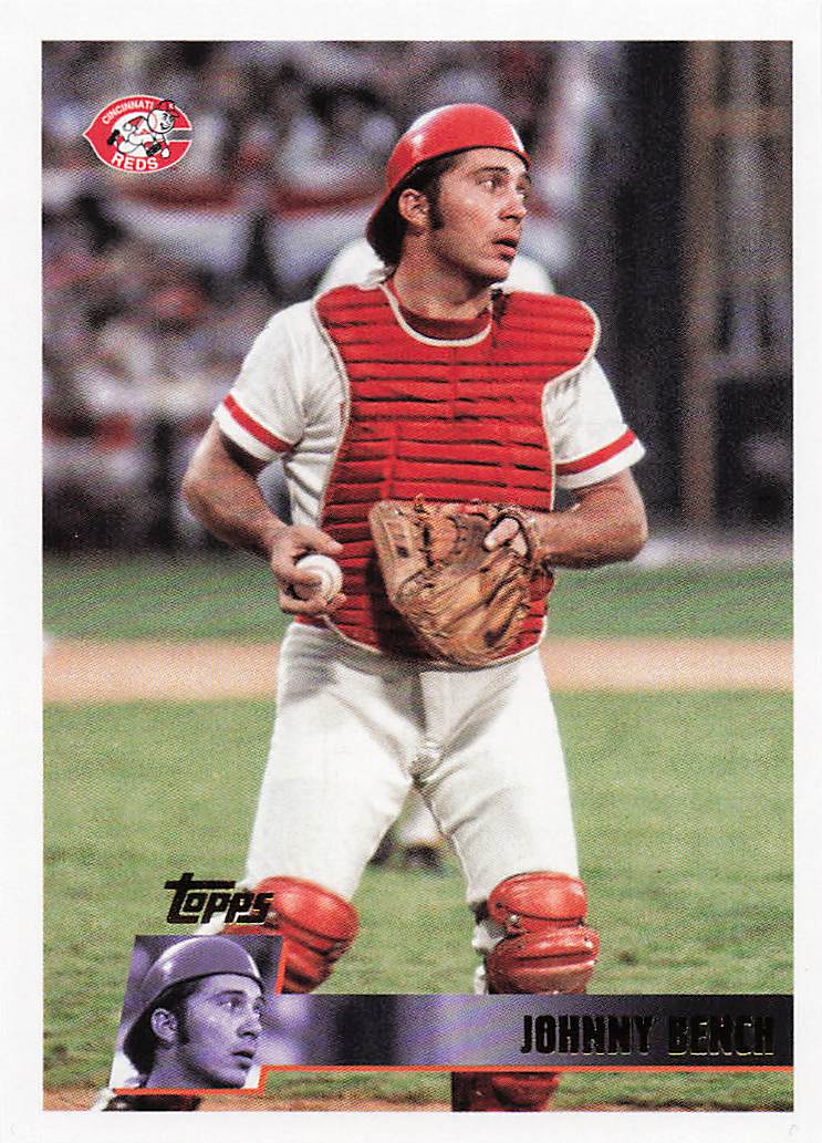 2025 Topps Archives Baseball Johnny Bench #102
