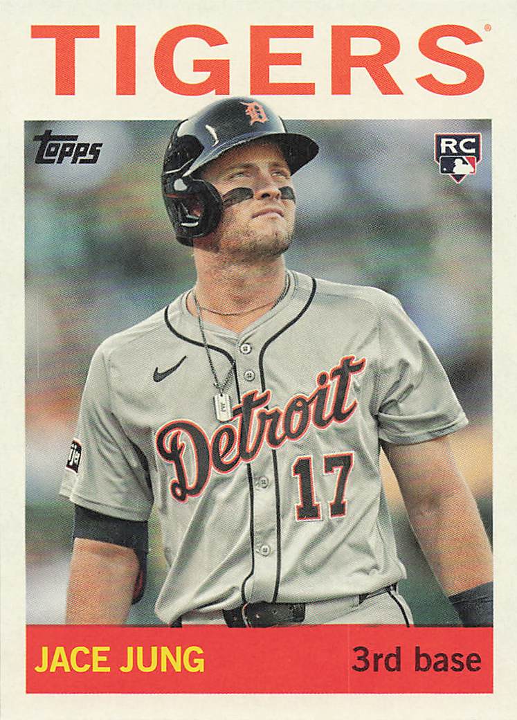 2025 Topps Archives Baseball Jace Jung #5 Rookie