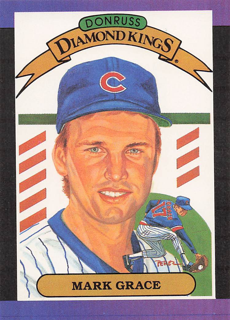 1989 Donruss Baseball Mark Grace #17