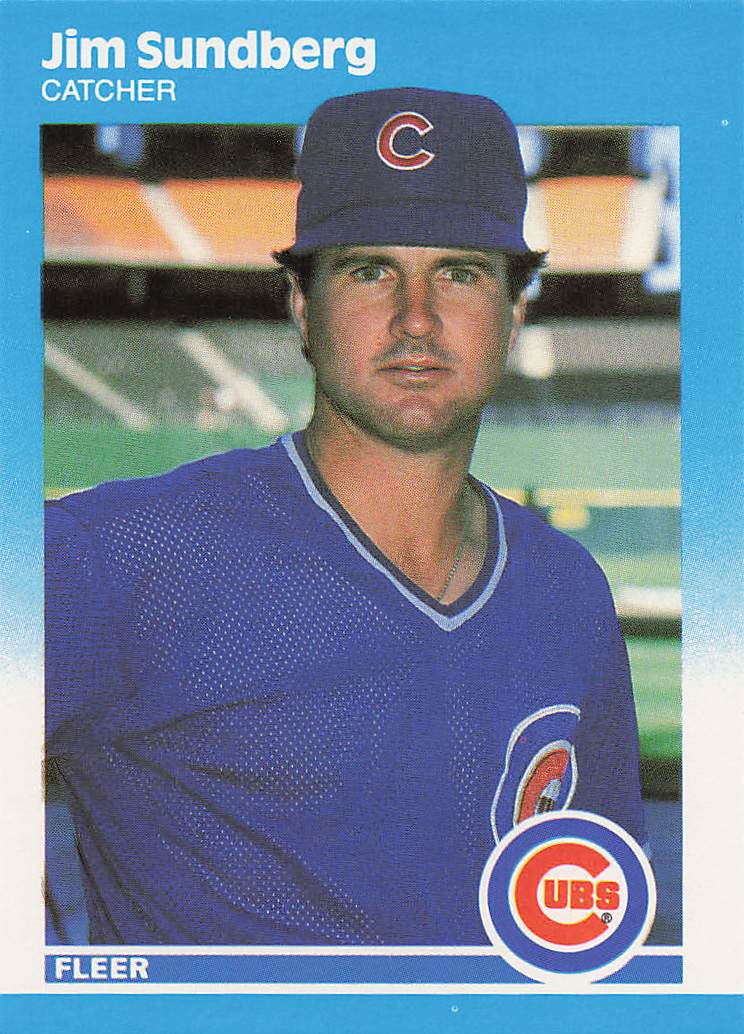 1987 Fleer Update Baseball Jim Sundberg #U-114