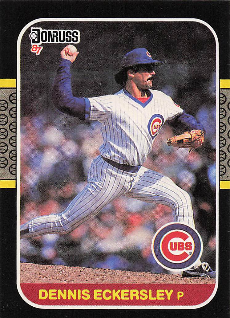 1987 Donruss Baseball Dennis Eckersley #365