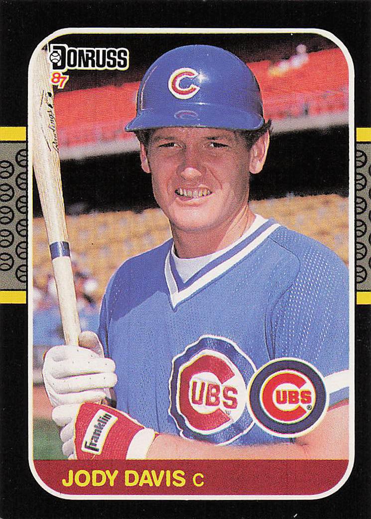 1987 Donruss Baseball Jody Davis #269