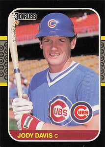 1987 Donruss Baseball Jody Davis #269