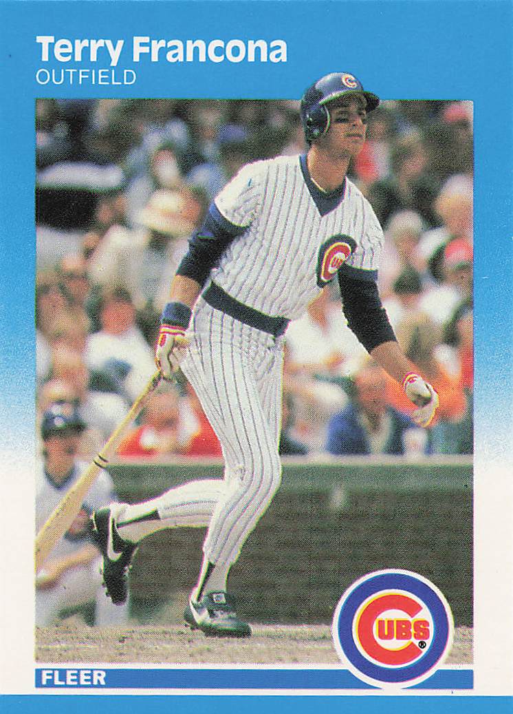 1987 Fleer Baseball Terry Francona #564
