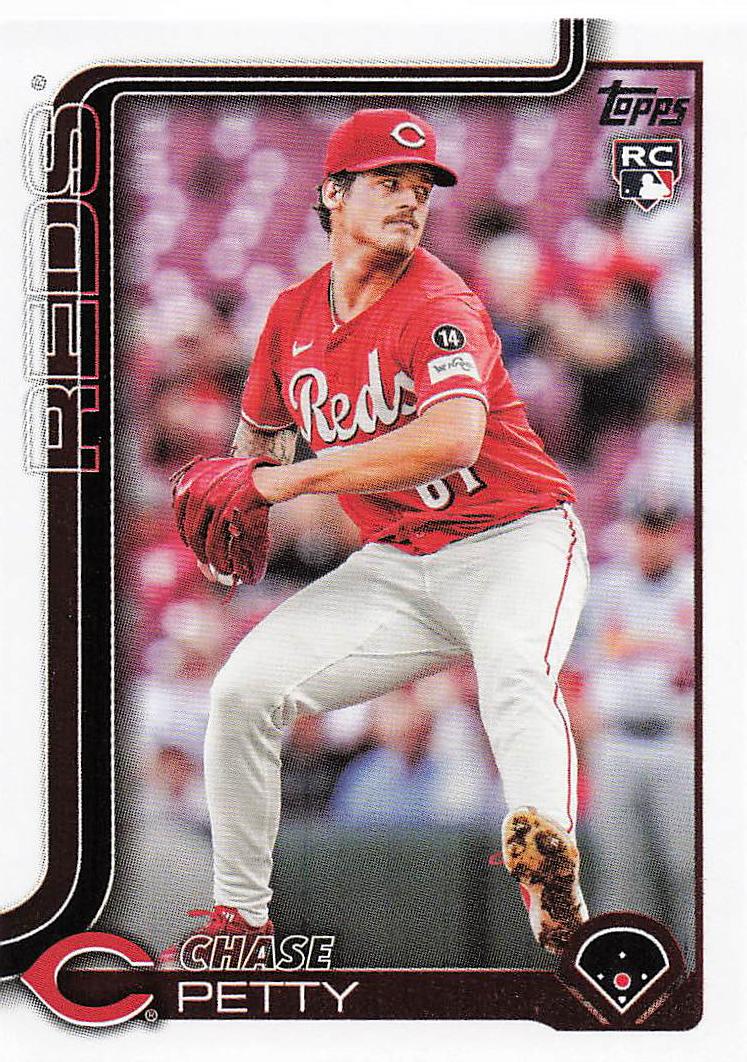 2025 Topps Update Baseball Chase Petty #US275 Rookie