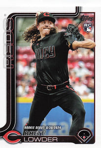 2025 Topps Update Baseball Rhett Lowder #US318