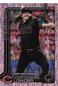 2025 Topps Update Baseball Sandglitter Rhett Lowder #US318