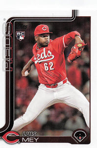 2025 Topps Update Baseball Luis Mey #US102 Rookie
