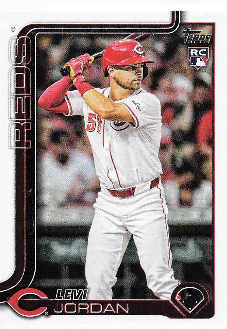 2025 Topps Update Baseball Levi Jordan #US6 Rookie