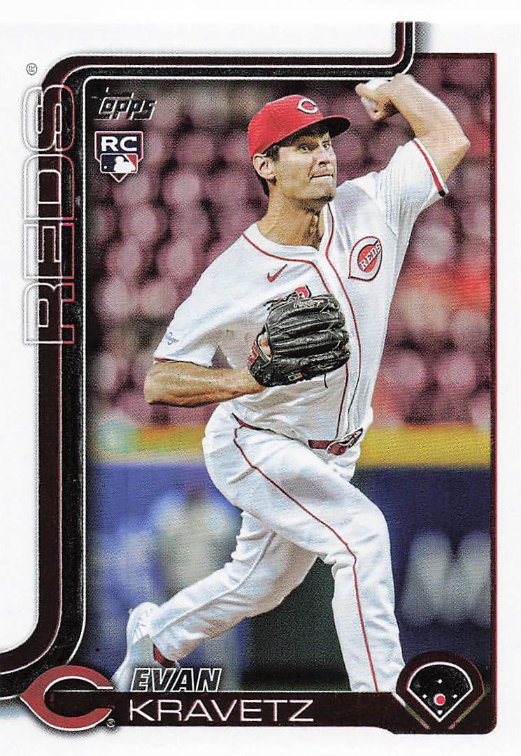2025 Topps Update Baseball Evan Kravetz #US280 Rookie