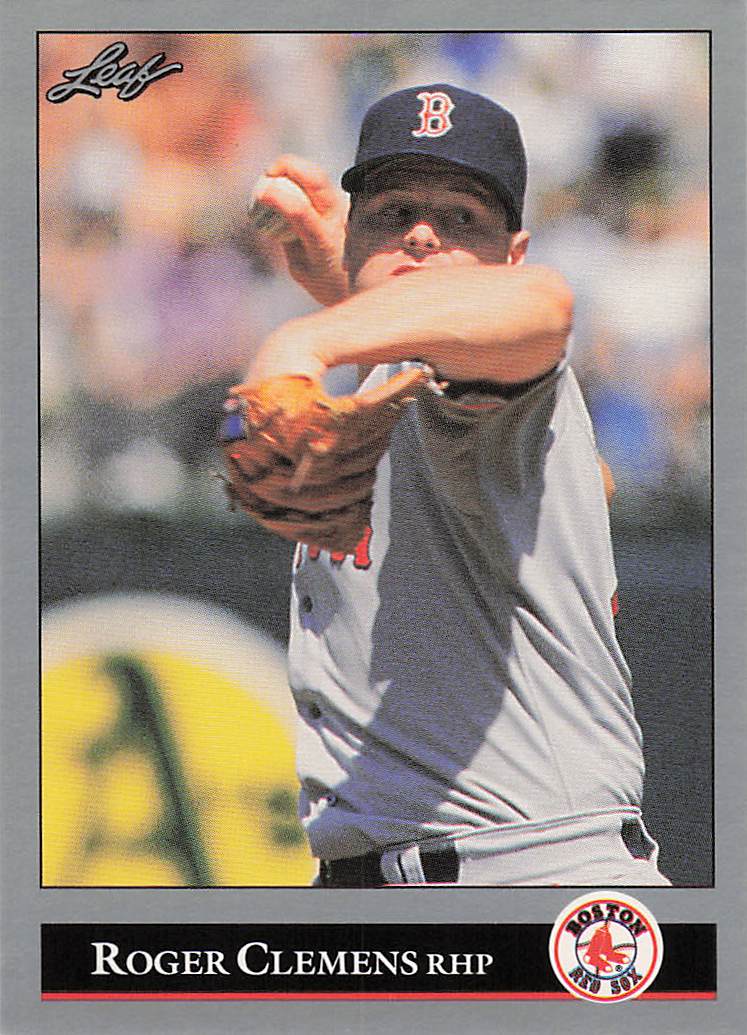 1992 Leaf Baseball Roger Clemens #19