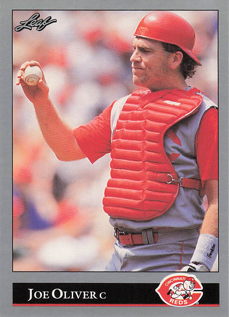 1992 Leaf Baseball Joe Oliver #7
